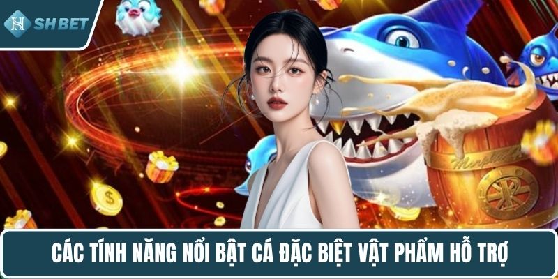 Các tính năng nổi bật cá đặc biệt vật phẩm hỗ trợ