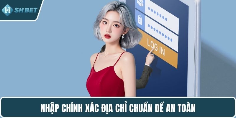 Nhập chính xác địa chỉ chuẩn để an toàn