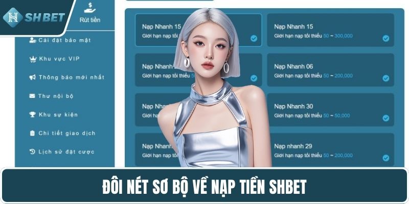 Đôi nét sơ bộ về nạp tiền SHBET