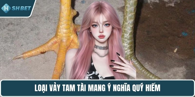 Loại vảy tam tài mang ý nghĩa quý hiếm